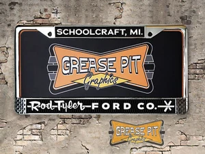 Rod Tyler Ford License Plate Frame - Picture 1 of 3