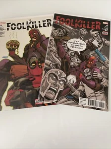 FOOLKILLER Comic Book LOT Set of 2 issues 4 5 MARVEL UNREAD Bagged -boarded - Picture 1 of 3