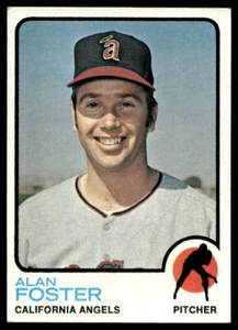 1973 Topps #543 Alan Foster California Angels HIGH# VG-VGEX crease - Picture 1 of 2