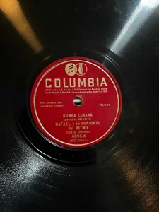 c 78 RPM Latin Rafael y su Conjunto del Ritmo Columbia 6095-X in E - Foto 1 di 2