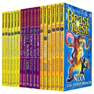 Beast Quest Series 4-6 Collection 18 Books Set By Adam Blade Paperback NEW - Picture 1 of 1
