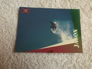 Generation eXtreme "JASON FORD" #37 Snowboarder 1994 Trading Card X-Sport