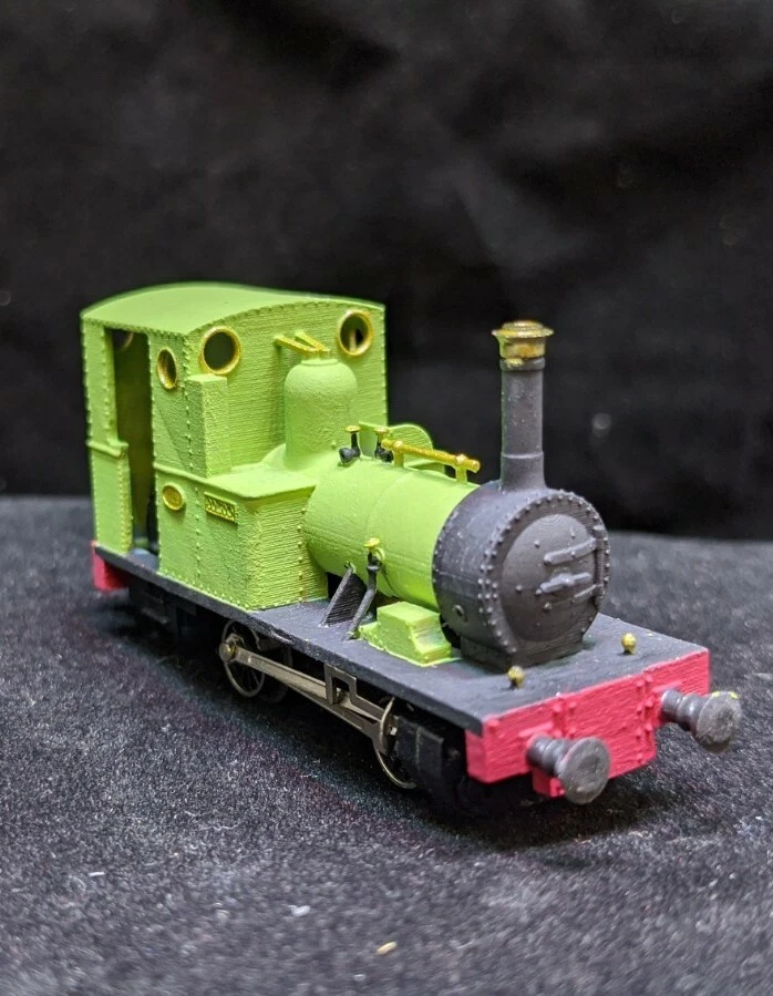 3D-FACTORYUK OO9 / 009 Narrow Gauge "Dolgoch" Talyllyn No.2 Body For Arnold 0-6-0