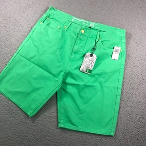 Vintage Mens LRG Lifted Research Group Shorts Mens 40 Green Hip Hops 90s New - Picture 1 of 12