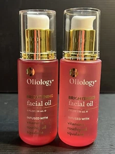 2 Oliology BrighteninFacial Oil Infused With Vitamin C,Rose Oil-Squalane 2fld oz - Picture 1 of 3