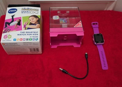 LNUC VTech KidiZoom Smartwatch DX2, Purple - Image 1 of 4