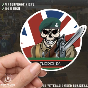 Vinyl Fix Bayonets The Rifles Sticker - Foto 1 di 4