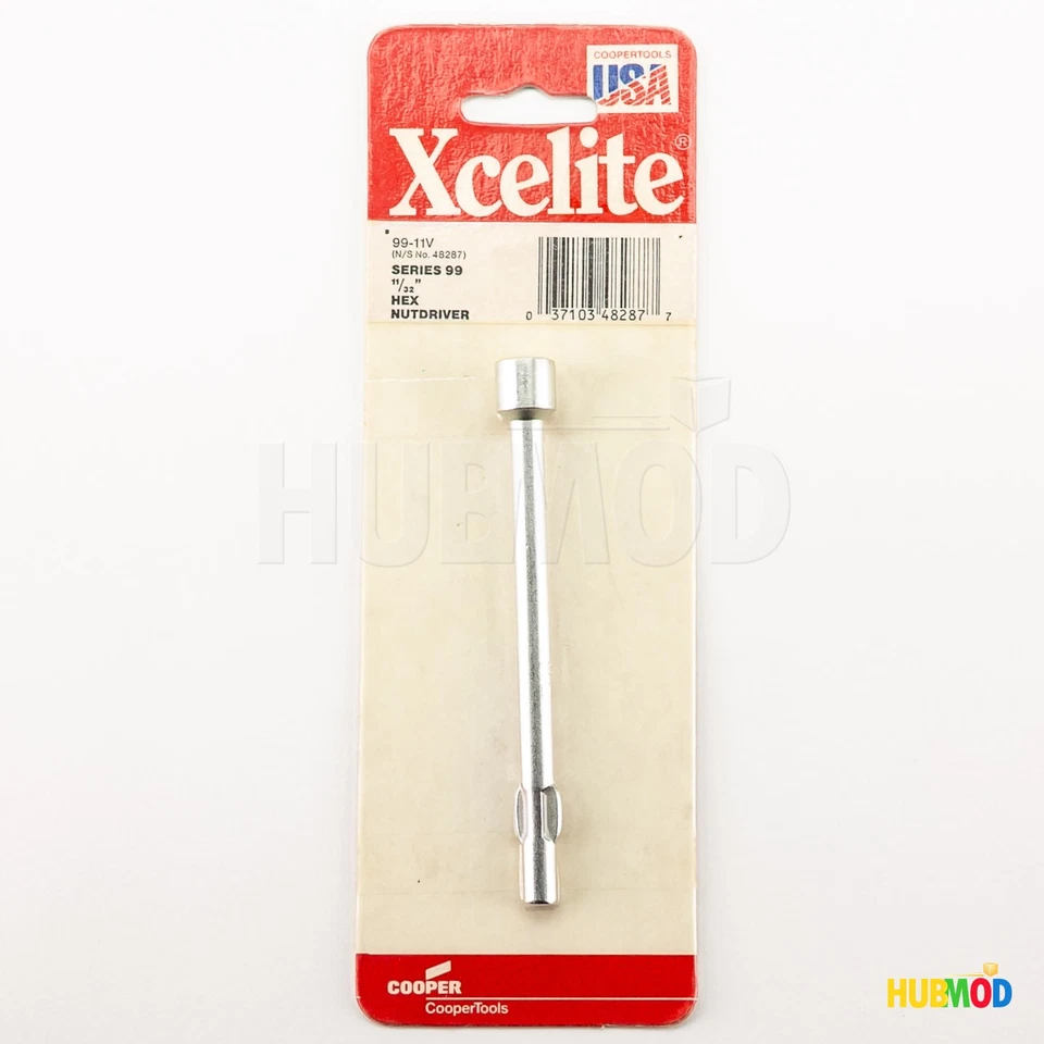 NEW Xcelite Series 99 Nutdriver Blade 11/32" HEX Hollow Shaft 9911V 9911 (48287) - Image 1 of 4