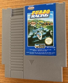NES ~ TURBO RACING ~ Nintendo Game 3 Screw NES-44-AUS Game Cart Only Pal A