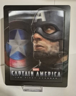 CAPTAIN AMERICA - The first Avenger  Bluray Steelbook Lenticular Cover Marvel - Bild 1 von 2