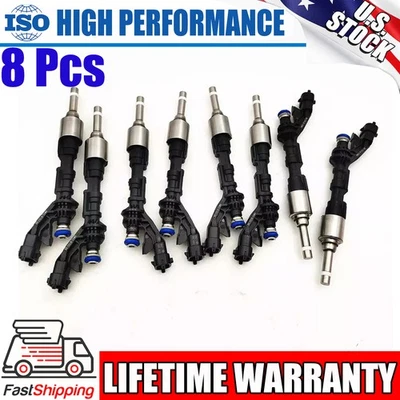8X Fuel Injector 0261500298 For Land Rover LR4 Range Rover Sport Jaguar XF 5.0L - Image 1 of 4