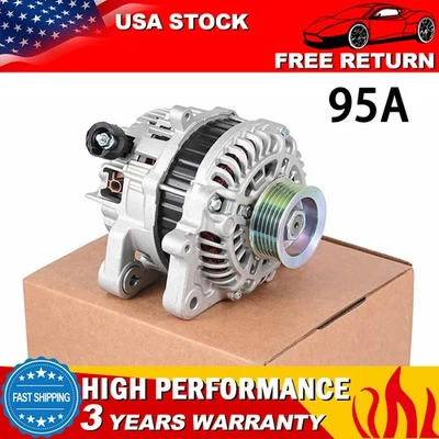 For Acura ILX 2013-2015 2.0L Honda Civic 2012-2015 1.8L Alternator 11537 95AMP - Изображение 1 из 4
