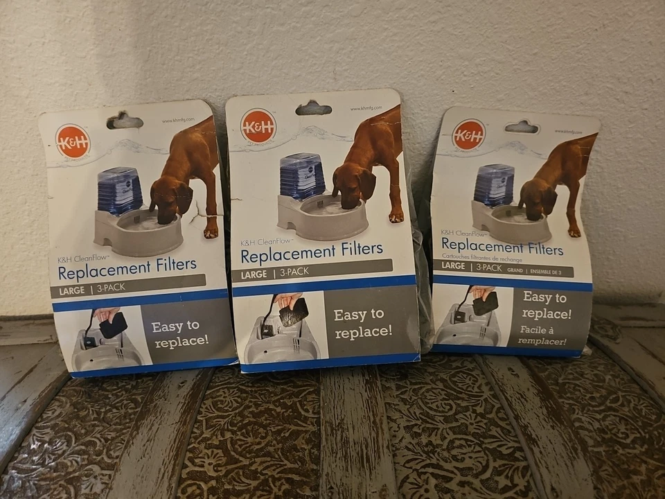 K&h Pet Products CleanFlow Replacement Filter Cartridges 3pk