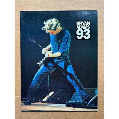 BRYAN ADAMS 1993 TOUR (JAPAN) PROGRAMME GLOSSY COLOUR CONCERT BOOK in Japanese - Image 1 of 2