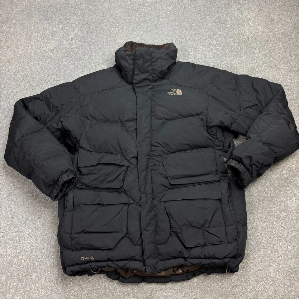 Chaqueta North Face Adulto Mediana Negra Cryptic 600 Plumón de Ganso Aislado Puffer Hombres Foto 1 de 4
