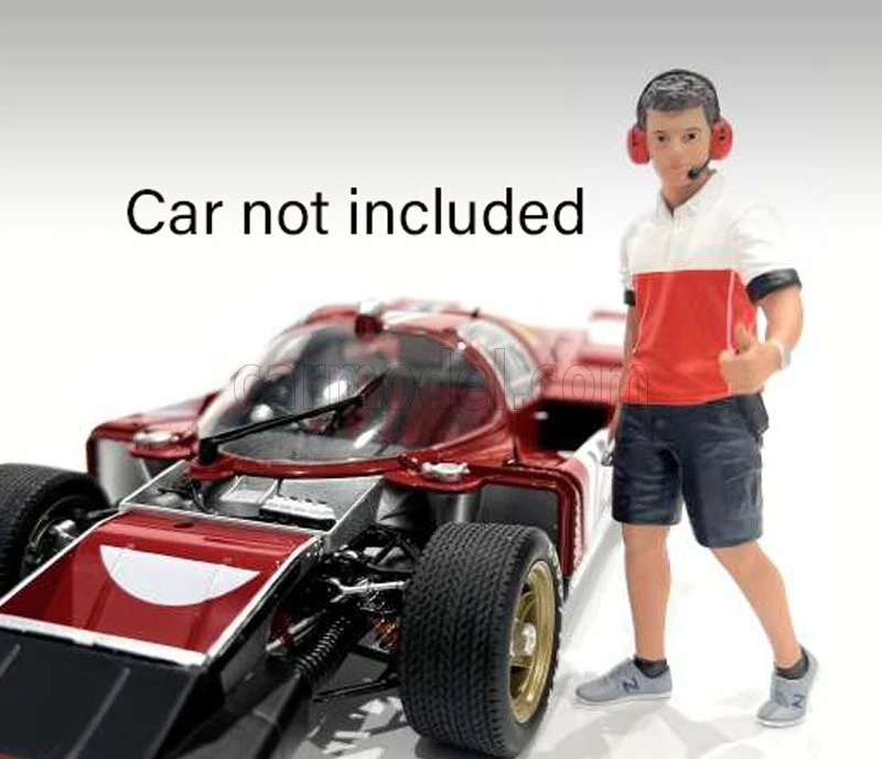 1/24 AMERICAN DIORAMA - FIGURES - MAN RACE CREW II 25002 - Immagine 1 di 1