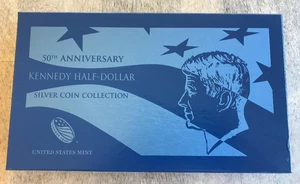 2014 KENNEDY HALF DOLLAR SILVER COIN COLLECTI ON ~ 90% SILVER COINS ~ALL 4 MINTS - Picture 1 of 16