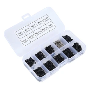500-Teiliges Edelstahl-Laptop-Schrauben-Set M2, M2,5, M3 für Gate9044 - Afbeelding 1 van 7