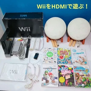 HDMI conversion connector Nintendo with box Tatacon Wii remote Wii handle  - Picture 1 of 10