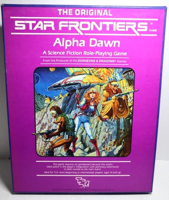 Vintage TSR Star Frontiers 1982 Sci Fi RPG 7007 Alpha Dawn MIB Unpunched 1st Ed - Image 1 of 4