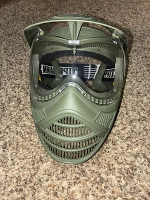 Tippmann Valor 护目镜橄榄绿色彩弹面膜 — 第 1/4 张图片