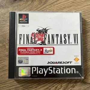 Final Fantasy VI (Playstation PS1 Spiel) getestet funktioniert komplett JRPG FF - Bild 1 von 5