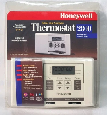 Vintage Honeywell MagicStat/28 CT2800A Programmable Thermostat SEALED NOS - New - Image 1 of 2