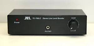 Technolink TC-780LC BLACK Stereo Line Level Booster; BUMP your Sound Levels!