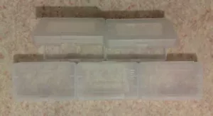 5 Cartridge cases for Game Boy Advance GBA - game, protection plastic box SP - Picture 1 of 1