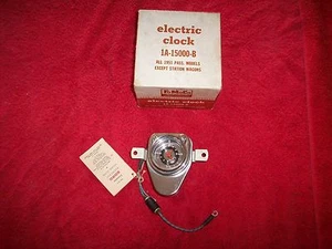 1951 Ford Mainline Styline Custom NOS electric clock n original box 1A-15000-B - Picture 1 of 6