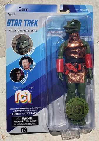 Mego Gorn Star Trek Original Series 8" Action Figure 2018 Carded MOC New Cover