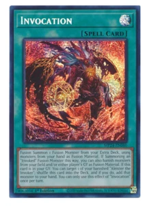 Invocation - MP24-EN060 - Prismatic Secret Rare - Alternate Art YuGiOh - Picture 1 of 1