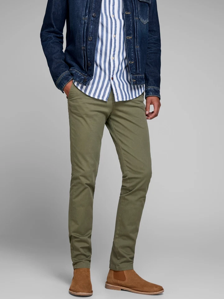 JACK&JONES Chinos Intelligence Hombre Corte Slim Marco Bowie - Imagen 1 de 1