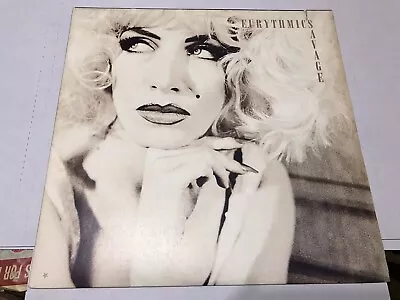 Eurythmics ‎Savage RCA LP 1987 VG+/VG+ Sawcut - Image 1 of 4