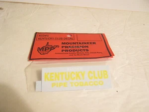 MPP KCD#1 Kentucky Club Barn Decal HO Scale Model Railroad Decals - Picture 1 of 1
