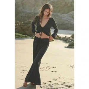 Conjunto Convertible Free People FP Beach Addison Maxi Falda Corta en Negro XS - Imagen 1 de 15