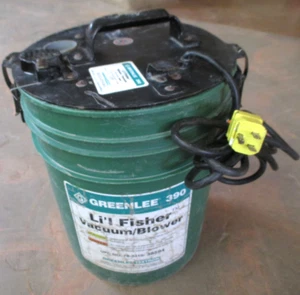 Greenlee 390 Li'l Fisher Vakuum Gebläse Power Angelsystem. 120VAC / 14 Amp - Bild 1 von 13