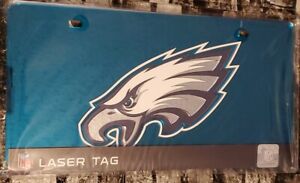 NFL Philadelphia Eagles Green Laser Tag License Plate Rico Ind. LZC2501 NEW