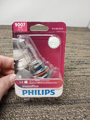 Nuevo Philips Vision 9007 VPB1 65/55W Una Bombilla Faro Alto Bajo Haz Reemplazar Foto 1 de 4