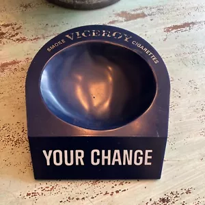 Vintage Viceroy Cigarettes Advertising Change Dish - Picture 1 of 9