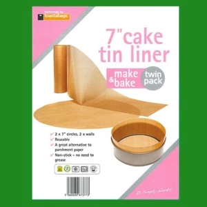 10.2x17.8cm Wiederverwendbar Antihaftend Beige Kuchen Dose Müllbeutel Make & - Bild 1 von 1