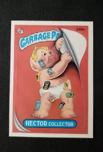 HECTOR COLLECTOR 248a Garbage Pail Kids 1986 Topps Original Series 6 GPK Card - Picture 1 of 5
