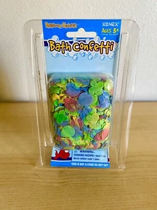 Multicolored Bath Confetti Fragrant Soap Flakes Vintage Xonex Strawberry Scent - Picture 1 of 8