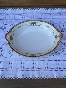 Antique Noritake ROSEMARY Oval Vegetable Serving Bowl 9" porcelain - Picture 1 of 15