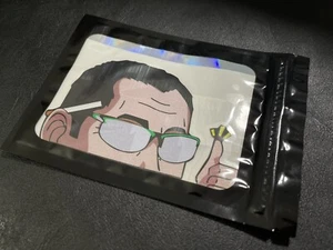 Tokyo Pop: Reflective Keiichi Tsuchiya (Drift King) “Peeking” Approval Sticker. - Picture 1 of 24