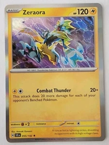 Zeraora 055/142 Sv07: Stellar Crown Holo NM - Picture 1 of 2