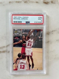 1997-98 Upper Deck Collectors Choice - Michael Jordan #395 PSA 9 Chicago Bulls - Bild 1 von 2
