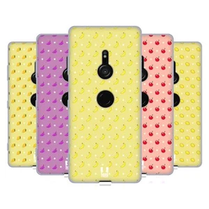 HEAD CASE DESIGNS MICRO FRUIT PATTERNS SOFT GEL CASE FOR SONY PHONES 1 - Picture 1 of 15