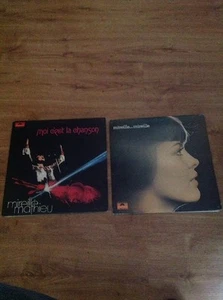 2 Mireille Mathieu Lp's Mireille...mireille And Moi C'est La Chanson Canada - Picture 1 of 6