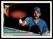 1994 Topps Bryan Harvey Baseball Cards #20
